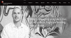 Desktop Screenshot of creativeteams.com.au